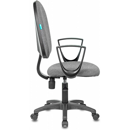 Кресло для персонала "Бюрократ CH-1300N Престиж+", ткань, пластик, серый - 3
