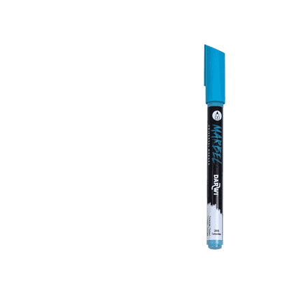 Маркер акриловый "Darwi.Marbel" 260, бирюзовый