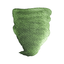 Краски акварельные "Rembrandt", 864 блестящий зеленый, кювета