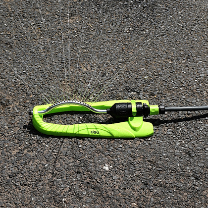 Разбрызгиватель Deli GS EDL581303, 3/4", осциллирующий веерный, пластик, зеленый - 4