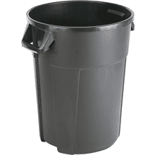 Контейнер пластиковый для мусора VILEDA "Титан", 120л, черный, -50%