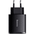 Сетевое зарядное устройство Baseus CCXJ-E01 Compact Quick Charger 2U+C 30W Black