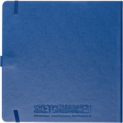 Скетчбук "Sketchmarker", 80 листов, 20x20 см, 140 г/м2, королевский синий  - 2