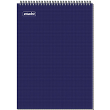 Блокнот "Attache однотонный", А4, 40 листов, клетка, ассорти