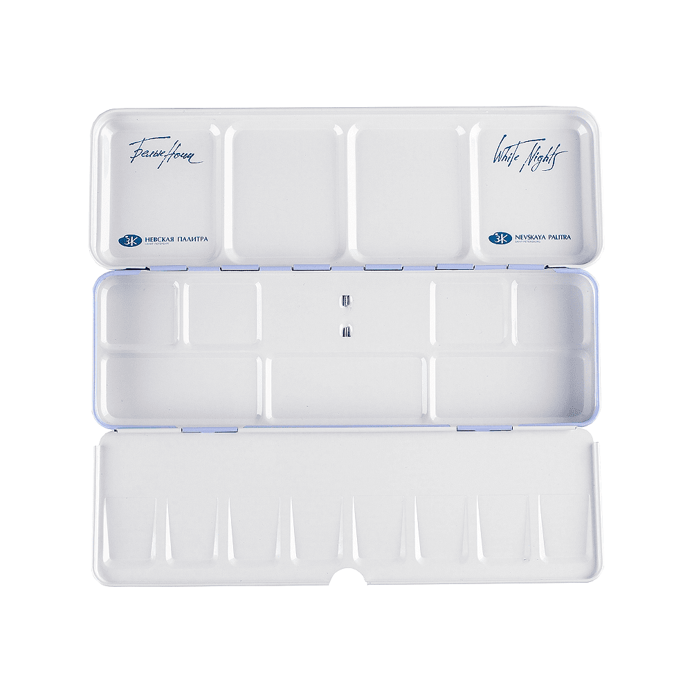 Краски акварельные "Белые ночи грануляция", 21 цвет, кюветы - 3