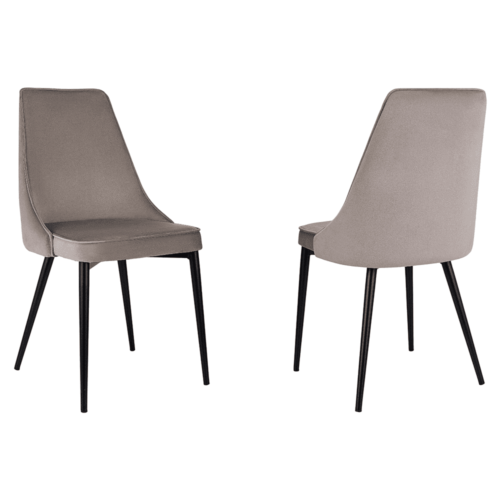 Стул Бюрократ "CH-K4_2", ткань, темно-бежевый, металл, комплект 2 шт.