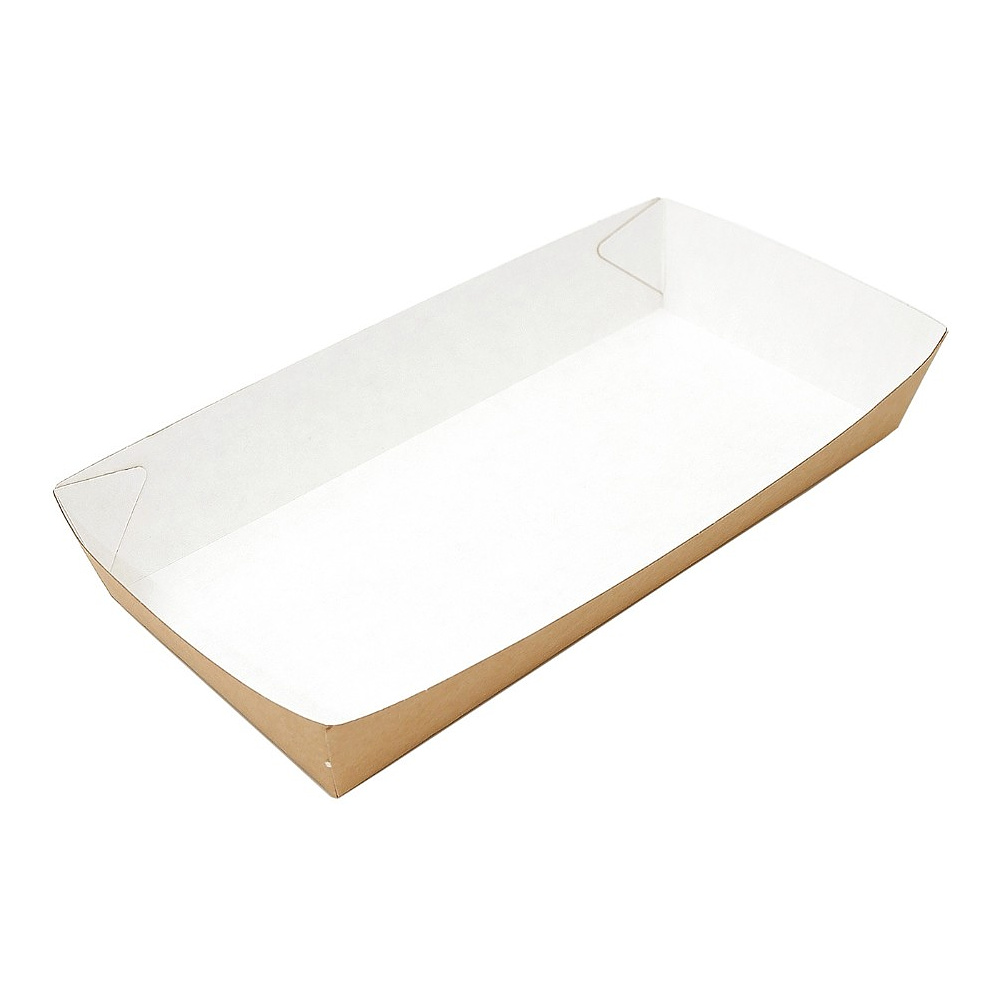 Контейнер бумажный универсальный, 180х80х30 мм, 220шт/упак, крафт - 2