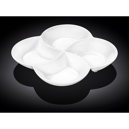 Менажница Wilmax "WL-992649", фарфор, белый - 2