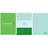 Тетрадь "Green air", А4, 96 листов, клетка, ассорти