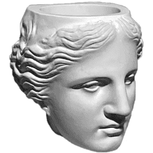 Гипсовая модель "Кашпо Венера"