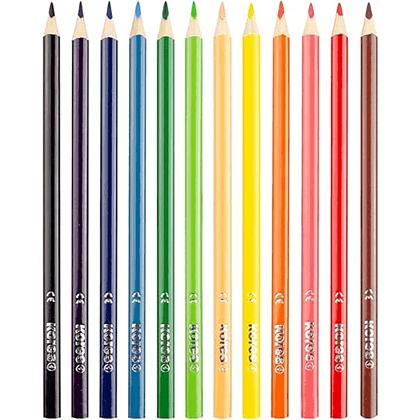 Цветные карандаши "Kromas", 12 цветов - 4