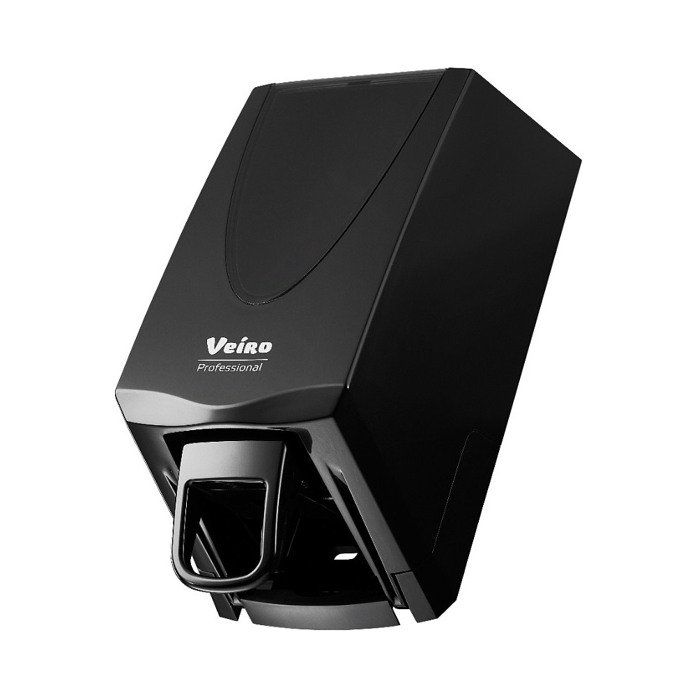 Диспенсер "VEIRO Professional SAVONA" для жидкого мыла, 0.8 л, ABS-пластик, черный - 3