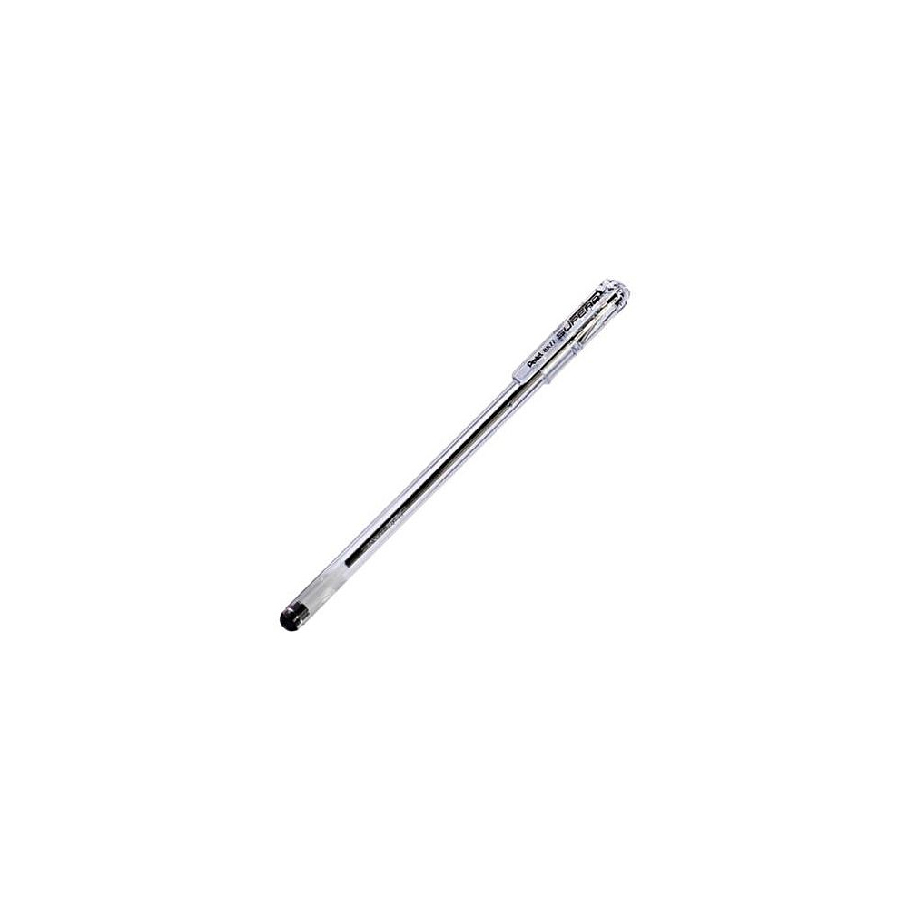 Ручка шариковая "ВК 77", 0.7 мм, прозрачный, стерж. черный