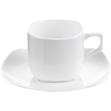 Набор кофейный "WL-993041/2с", 90 мл, белый