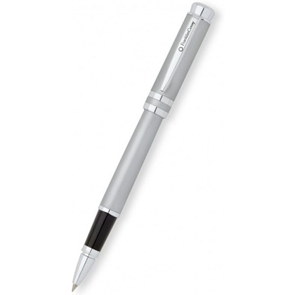 Ручка роллер "Freemont", 0.7 мм, серебристый, стерж. черный