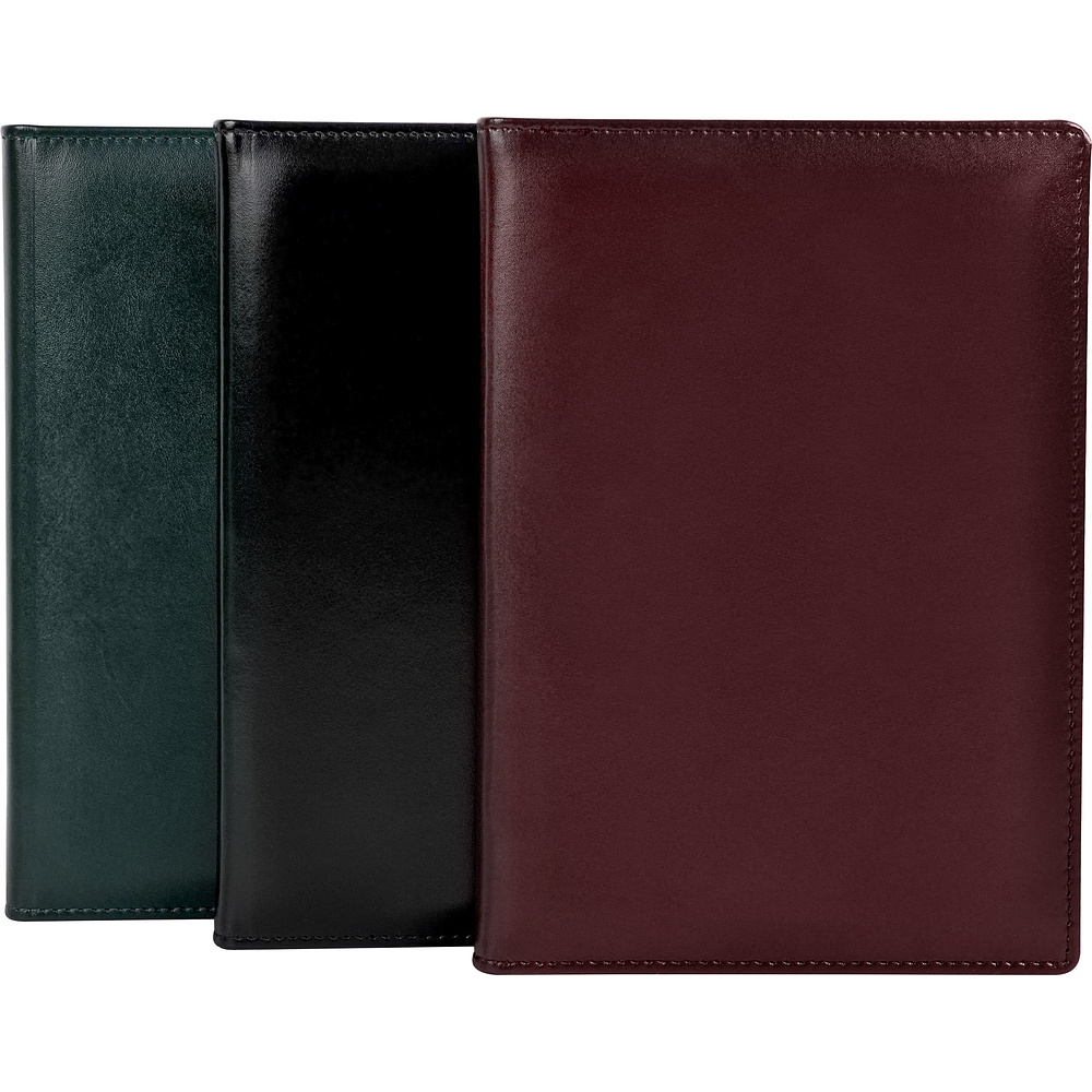 Ежедневник недатированный "Pelle Siena", А5, 272 страницы, бургунди - 13