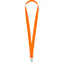 Тесьма с карабином для бейджа "8391", 900x20 мм, оранжевый
