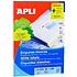 Самоклеящиеся этикетки универсальные "Apli", 70x16.9 мм, 100 листов, 51 шт, белый