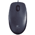 Мышь Logitech "Mouse M90", проводная, 1000  dpi, 3 кнопки, черный