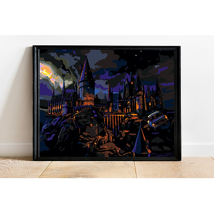Картина по номерам "Гарри Поттер. Замок Хогвартс" - 3