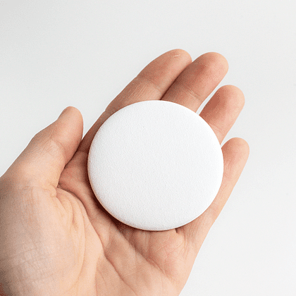 Набор холстов на значке круглый "Малевичъ", 5.6 см, 3 штуки - 3