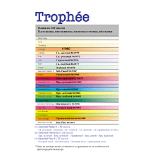 Бумага цветная "Trophée", А4, 100 листов, 80 г/м2, ярко-синий