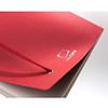 Скетчбук для акварели "Nature", 19x19 см, 200 г/м2, 20 листов, бордовый - 8