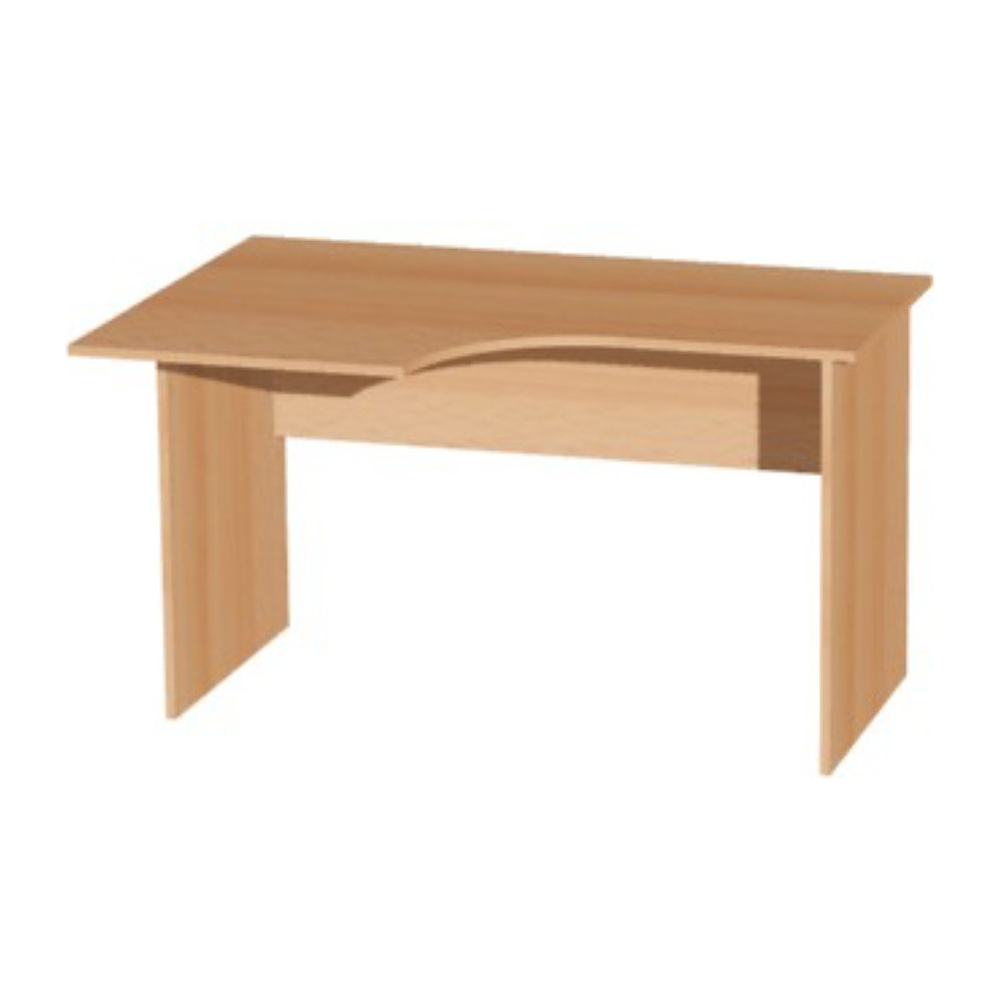 Коллекция Макси стол письменный М23-L, 1180х900х750 мм, бук