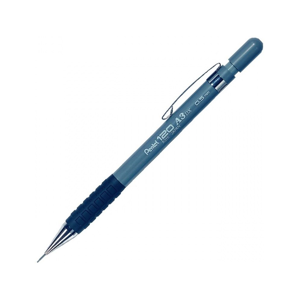 Карандаш автоматический "Pentel 120 A3", 0.5 мм, c ластиком
