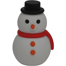 Ластик "IWAKO Snowman & Tree", 1 шт