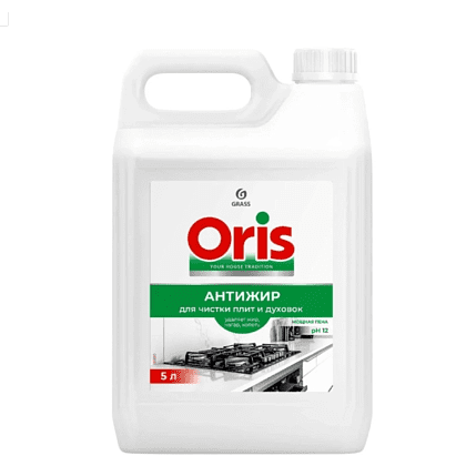 Средство чистящее для плит, духовок, грилей "Oris", 5 л