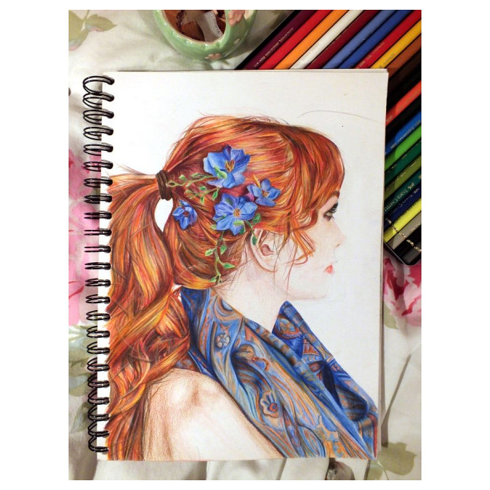 Карандаши цветные "Polychromos", 12 шт., в металлической упаковке - 4