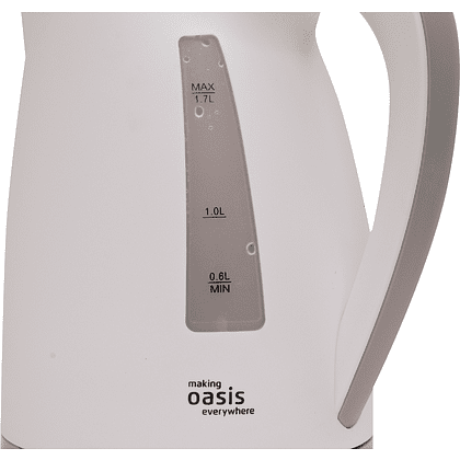Электрочайник Oasis K-3PWG, пластик, белый - 7
