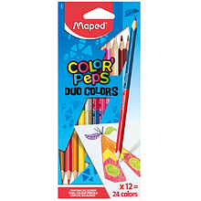 Цветные карандаши "Duo"