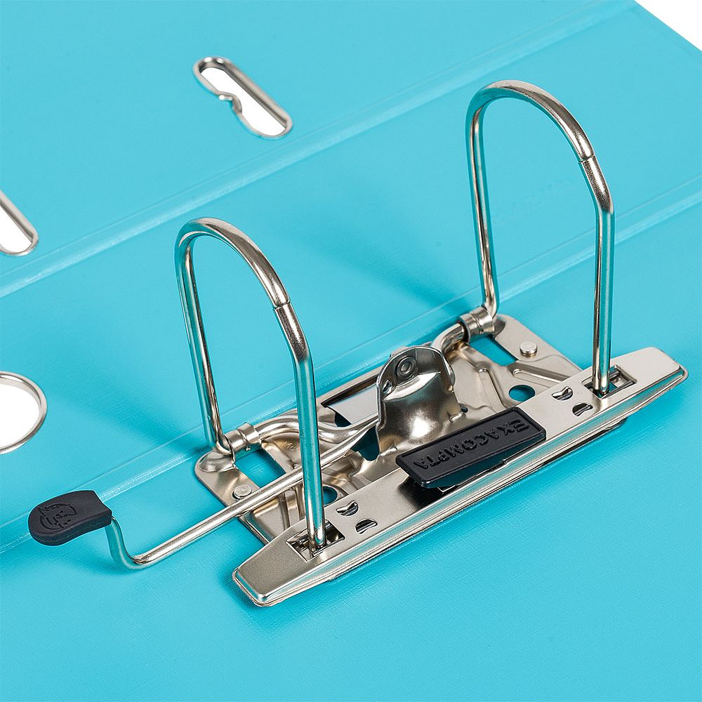 Папка-регистратор "Exacompta", A4, 80 мм, ПВХ, синий - 2