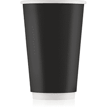 Стакан картонный Ecocups, 400 мл, 2 слоя