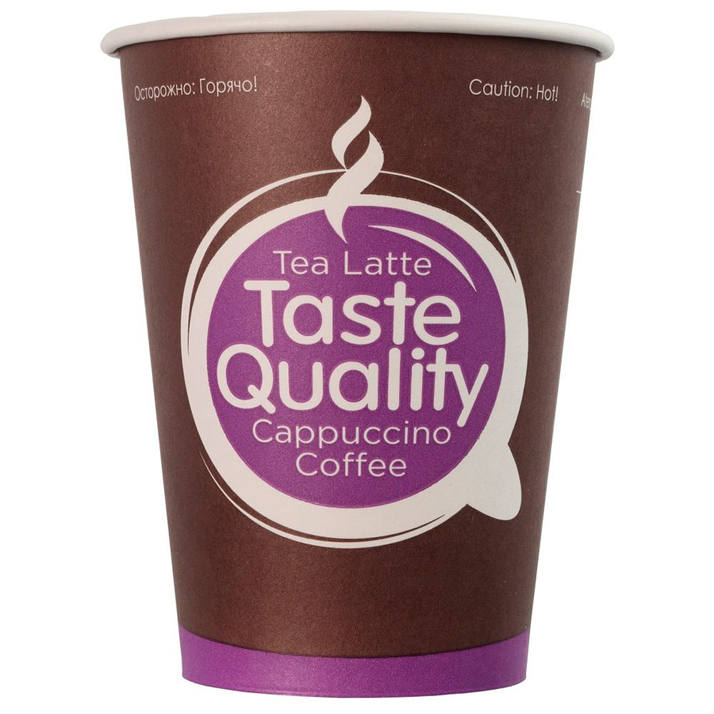 Стакан картонный "Taste Quality", 300 мл, 50 шт/упак 
