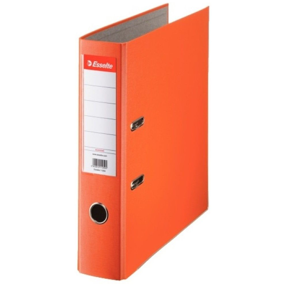 Папка-регистратор "Esselte ПВХ ЭКО", A4, 75 мм, оранжевый