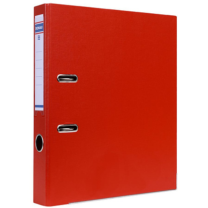 Папка-регистратор "Donau", A4, 50 мм, ПВХ, красный