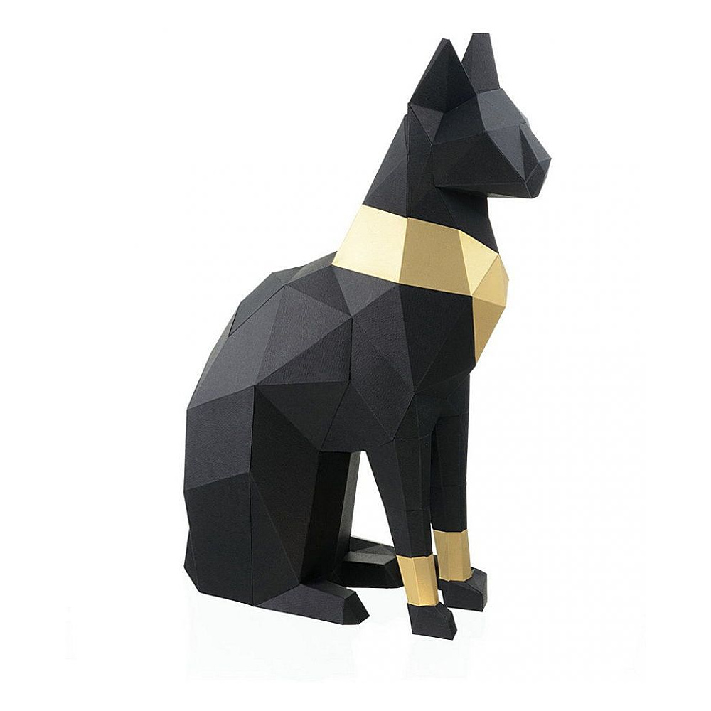 Набор для 3D моделирования "Кошка Бастет", черный - 2