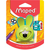 Точилка Maped "Croc Croc Innovation", 1 отверстие, ассорти, блистер - 2