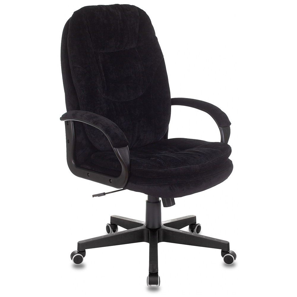 Кресло для руководителя "Бюрократ CH-868N Fabric", пластик, черный