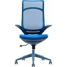 Кресло для руководителя EVERPROF Spirit, сетка, синий