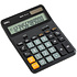 Калькулятор настольный Deli "M666", 12-ти разрядный, пластик, черный