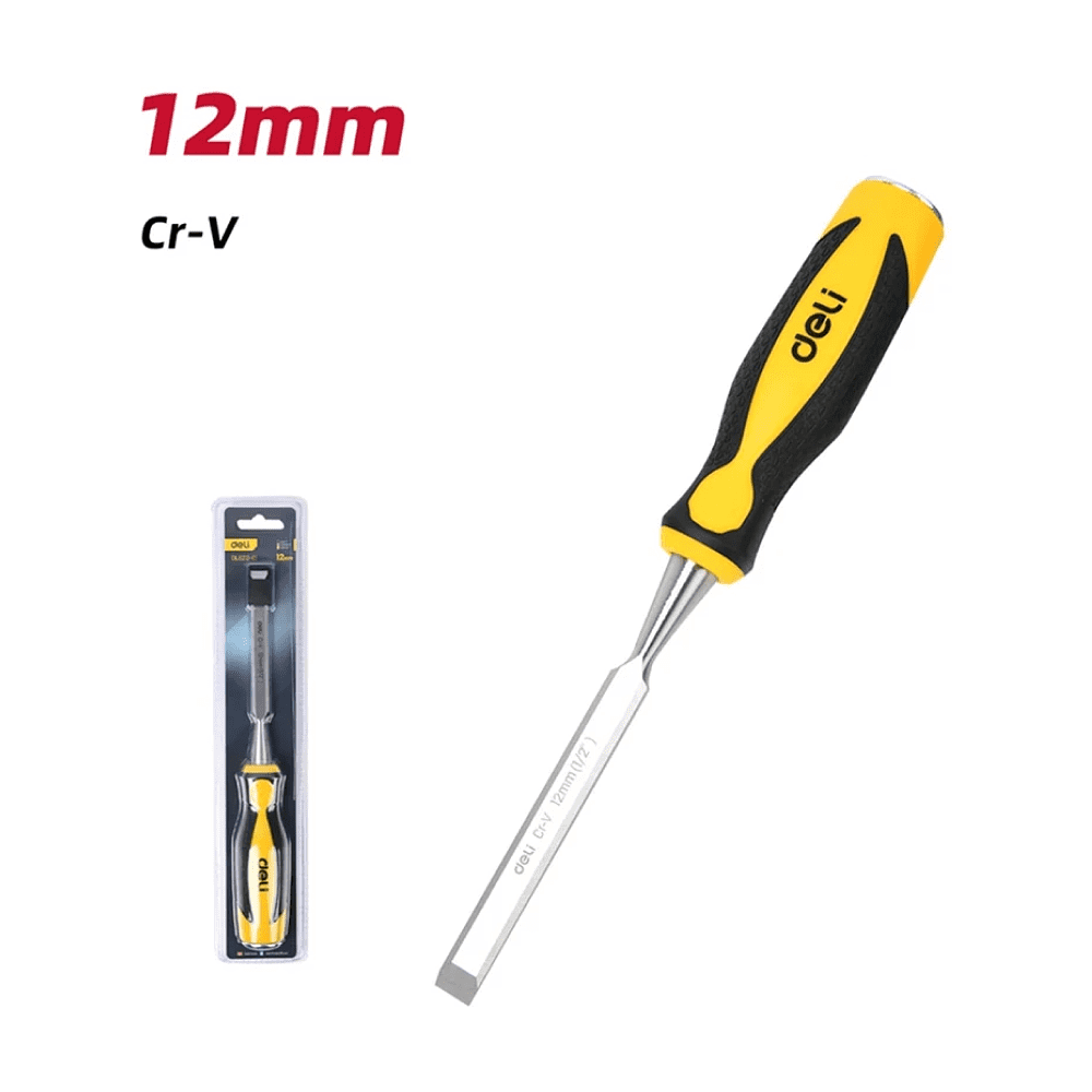Стамеска Deli DL6212-E1, 12 мм, желтый - 2