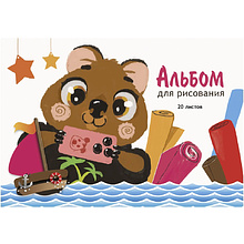 Альбом для рисования "Квока"