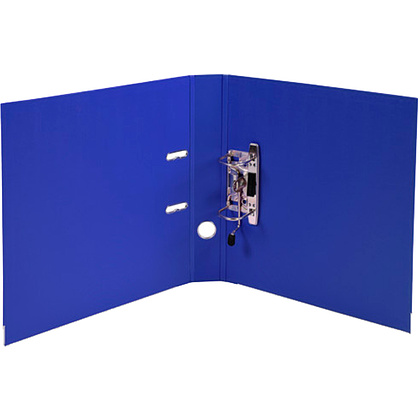 Папка-регистратор "Exacompta", A4, 50 мм, ПВХ, синий - 2