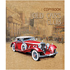 Тетрадь "Old cars club", А5, 48 листов, клетка, ассорти - 4