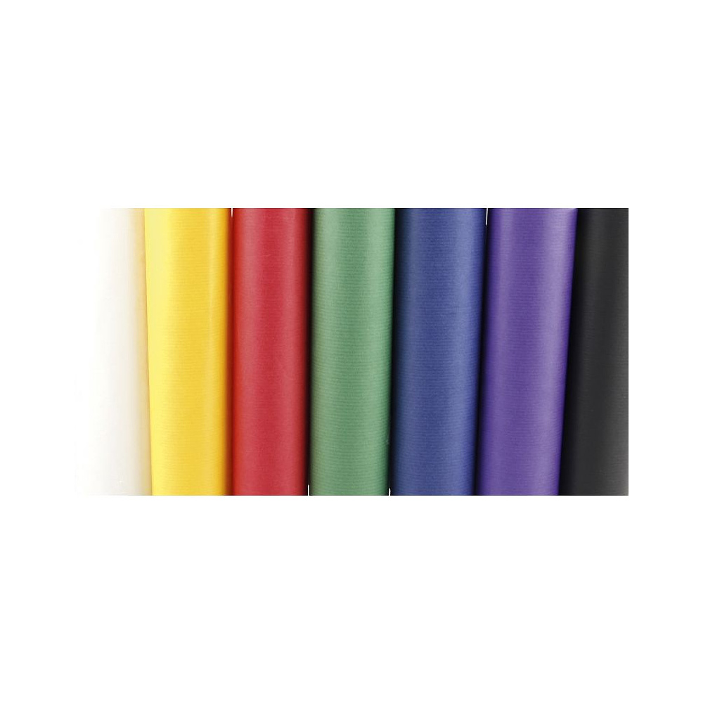 Бумага декоративная в рулоне "Coloured Kraft", 3x0,7 м, 65 г/м2, желтый - 2