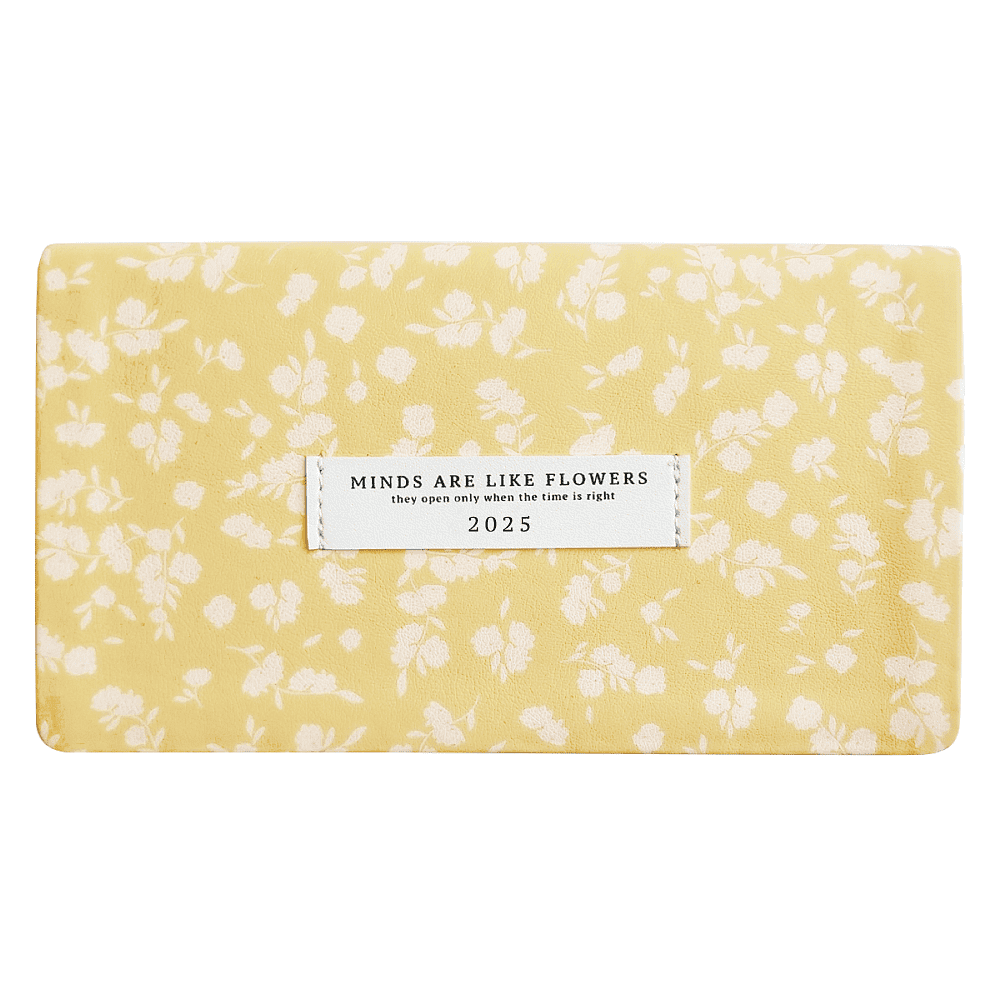 Еженедельник датированный "June" на 2026 год, А6, 128 страниц, желтый